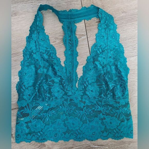 NWOT FREE PEOPLE Purple Heartbreaker Bralette Size M - Picture 5 of 5